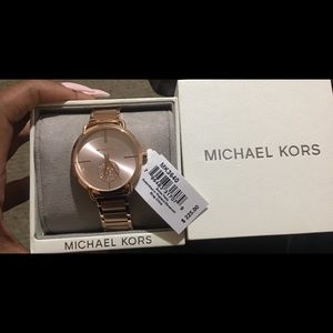 Michael Kors Portia Rose Gold Watch